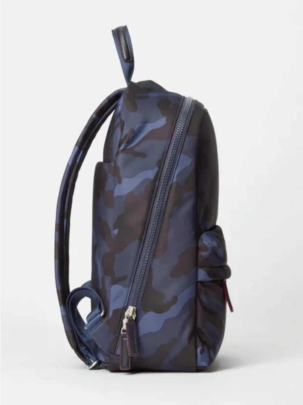MZ Wallace Blue and Navy Camo Backpack